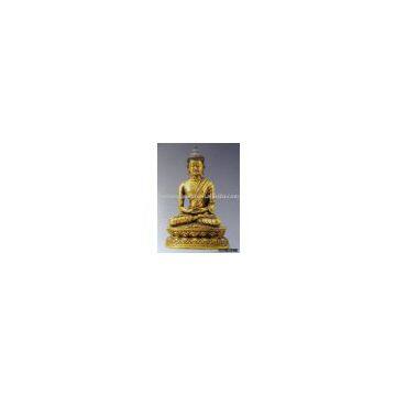 Antique Bronze Gold Collectibles Buddha