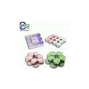 Round Scented Color Decorative Tealight Candle