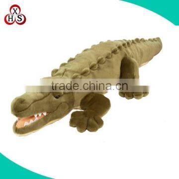 cheap custom soft plush crocodile sleeping bed pillow in high quality