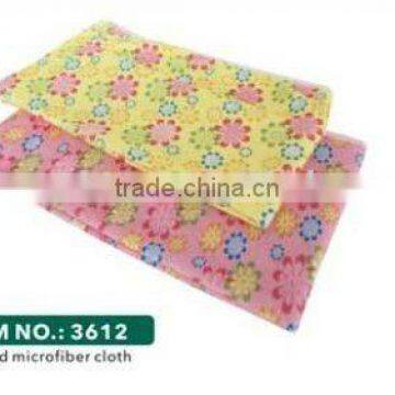 custom print personalized wiper microfiber kitchen cleaning cloth