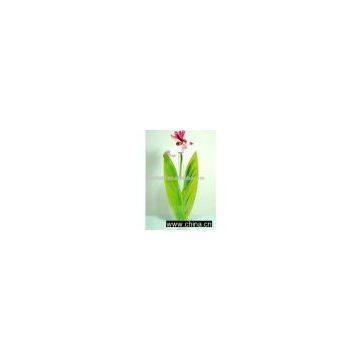 Glass flower vase (jardiniere, glass product)