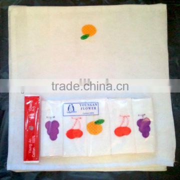 100% Cotton Gauze Towel Kitchen Cloth 38CM X 38CM 5pcs In Stock