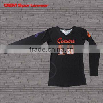 High quality custom long sleeves t-shirts