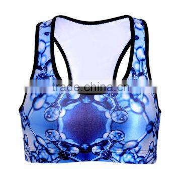 2015 Oeko Comfortable Quick Dry Breathable for women fitness wear Lady's Sports Bra S131-68