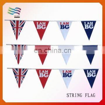 Fabric Happy Birthday Bunting Banner
