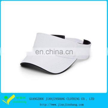 Plain White Color Custom Black Trim Baseball Cap Wholesale