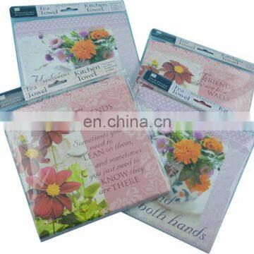 Wholesale 100% Cotton Customized Kitchen Tea Towels China manufacturer