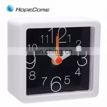 Customized Character Cheap Decoration Plastic Desk Clock For Promotion