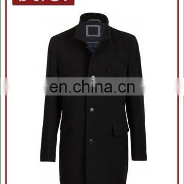 Winter Men Heavy Weight Long Stand Collar Coat