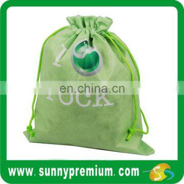 fashion non woven package drawstring bag