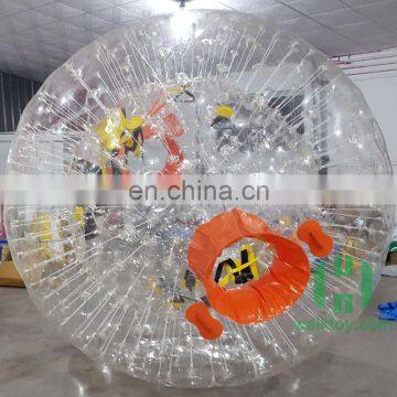 HI 2m 0.8mm TPU inflatable human hamster ball adult wholesale zorb ball