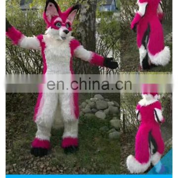 realistic fox mascot costume