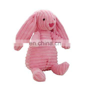 Corduroy fabric animal rabbit fox dinosaur plush soft toy