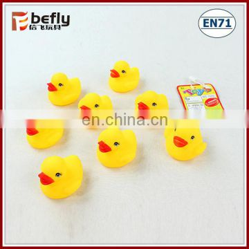 Baby pvc bath toys floating duck