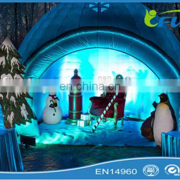 inflatable luna pods for christmas / inflatable luna dome / christmas inflatable lunapod