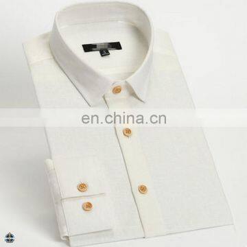 T-MSS563 Men Casual High Quality Linen New Dress Shirt Designs