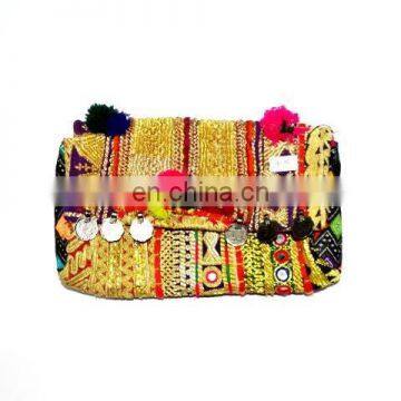 women's royal designer banjara gypsy clutch from india CB-75