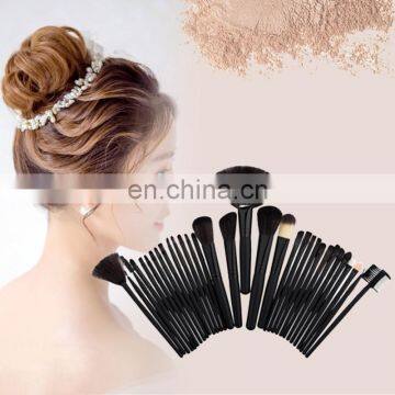 Factor Stock Makeup Brush, Cosmetic Brush,Powder Brush,Makeup Package 32pcs with light Wood handle, Soft Further