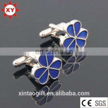 2017 fashion design soft enamel custom cufflinks