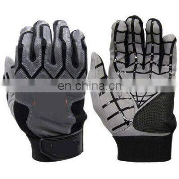 Silicone palm non-slip super stronger fabric batting baseball softball gloves