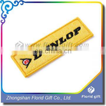 Wholesale school uniform woven badge patch/Custom Garment Woven Patch Label