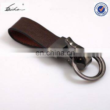 Wholesale Custom New Design handmade Metal Leather Keyring