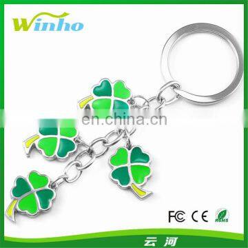 Lucky Four Leaf Clover Keychain