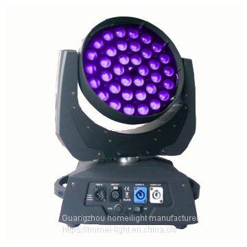 Zoom led moving head beam 36pcsX10w led dyed lighting disco lamp