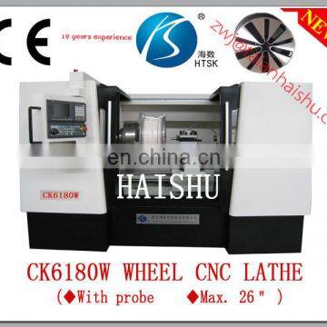 CK6180W price for repairing alloy wheels restoration cnc lathe machine for sale AWR3050