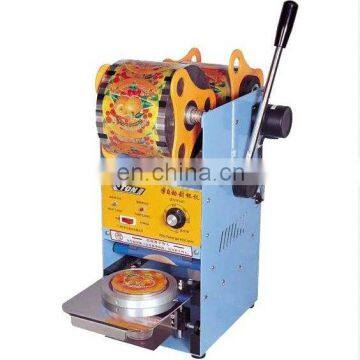 mini small shop use cup sealer machine drink water juice cup sealer machine with high efficiency