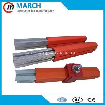 2000A high voltage overhead crane conductor rail for DSL busbar