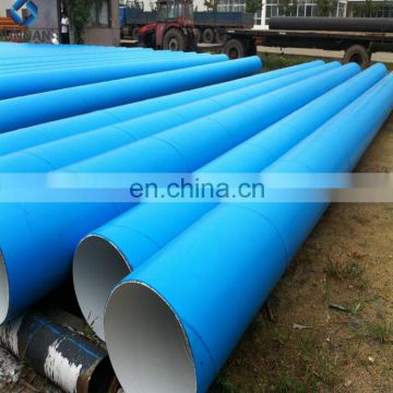 High Quality ASTM GRB SSAW Spiral Mild Steel Welded Iron Pipe For Construction