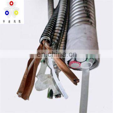 MC Cable 3+1 Core 2+1 Core THHN Core 14AWG 12AWG 10 AWG Hot Sale