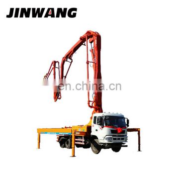 Intelligent remote control 37m truck mouted concrete pump truck for construction