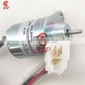 BJAP 12V stop solenoid 119653-77950 119285-77950 1503ES-12S5SUC5S 12V for YANMAR