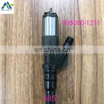 Common Rail Fuel Injector 095000-1211 For Diesel Excavator Engine Parts PC400-7