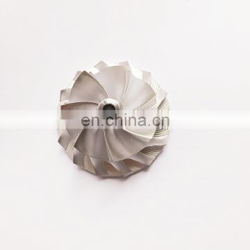 RHF5 48.75/67.50mm 7+7 blades point milling  turbo turbocharger aluminum 2618/milling/billet compressor wheel