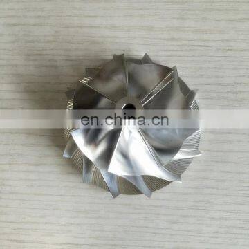 GT3037 452708-0001 7+7 blades 57.04/76.13mm high performance turbo milling/aluminum 2618/billet compressor wheel