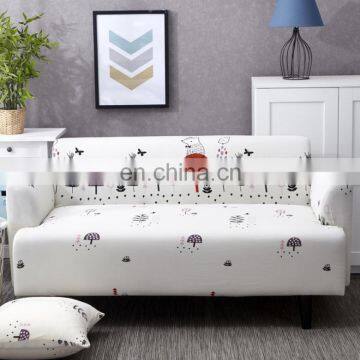 Factory Customized Spandex Elastic Multi-color Sofa Cover Slipcover Super Soft Stretch Material Wholesale Sofa Cover