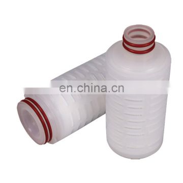 0.2 Micron PP Membrane Pleated Filter Cartridge Industrial Water Filter