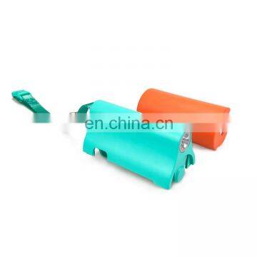 Dog Poop Waste Bag Holder Dispenser With LED Flashlight and a Roll Dog Poop Waste Bags Leak-Proof Dog Waste Bags photo-5