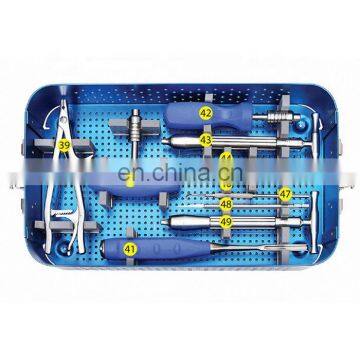 High Quality Instrument Orthopedic Broken Screw Removal Instruments Set Surgical Trauma Instrument photo-6