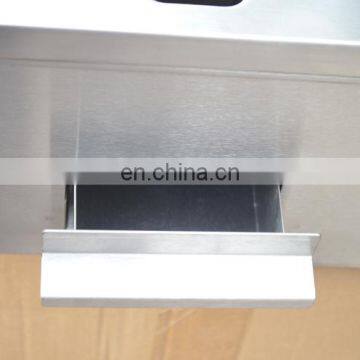 Stainless Steel Gas Griddle Commercial Table Top Gas Griddle