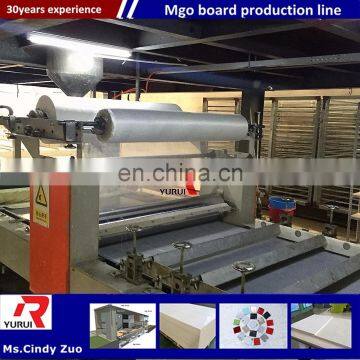 lighter production line mgo partition board making machine Yurui brand/magnesium oxide board production completed plant