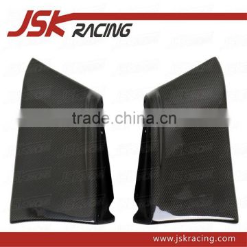 FOR EVO 10 EVO X CARBON FIBER REAR BUMPER EXTENTION CORNERS FOR MITSUBISHI LANCER EVOLUTION 10 EVO X (JSK200836)