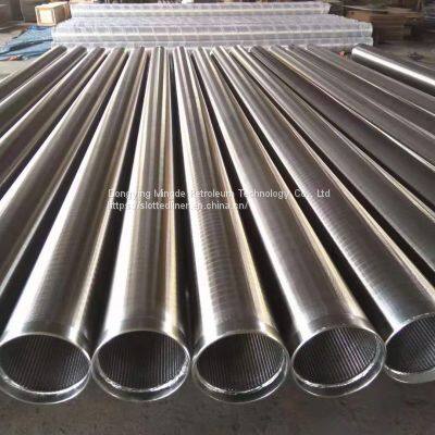 Downhole Wire Wrapped Screen Pipe