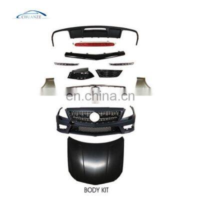 HOT SELLING BODY KIT FOR MERCEDES BENZ 2012-2014 CLS W218 AMG FRONT REAR BUMPER GRILLE