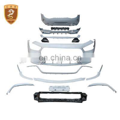 New arrival fiber glass front bumper diffuser lip rear bumper for mercedes bens GT50 to GT63S body kit