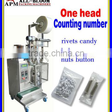 Automatic bolts/nuts/screws/rivets/button counting number and packing machine