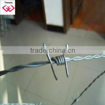 Galvanized Barbed wire, high security fence Barbed Wire